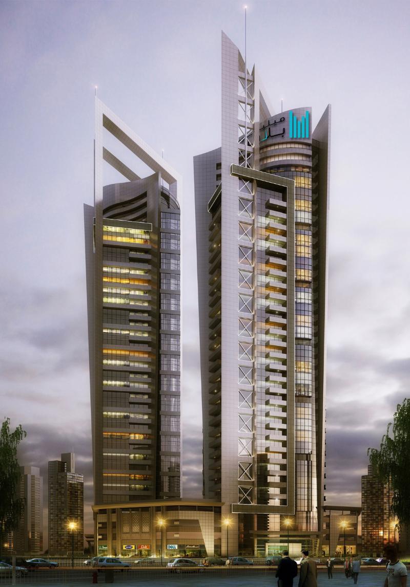 Millennium Place Barsha Heights Hotel Dubai Exteriör bild